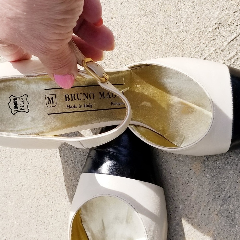 BRUNO MAGLI Strappy HEELS *In Box* - Taupe-cream - Picture 8 of 8